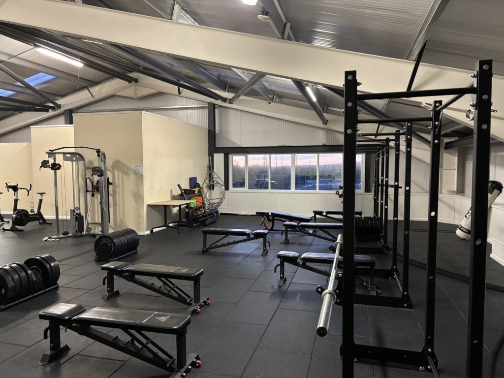 Man O'War GFC Free Weights Area.