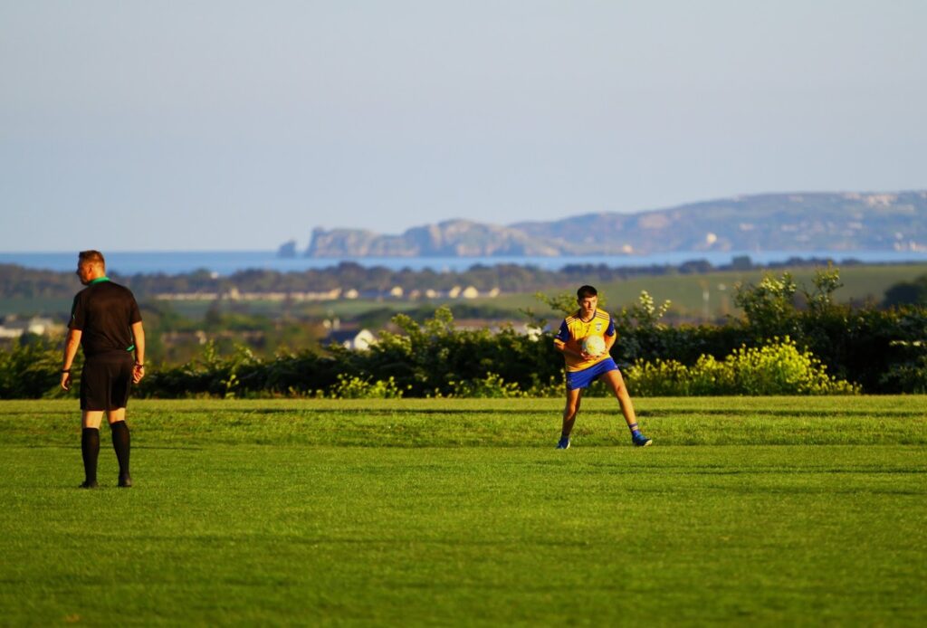 Adult mens Football in Man O'War GFC
